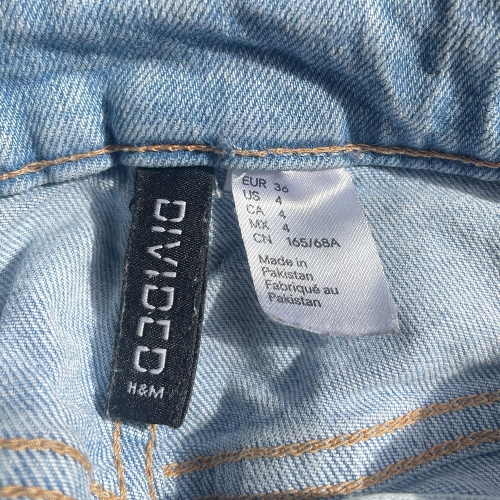 Divided H&M Jeans US 4 Women’s Mom Jeans High Rise Comfy Soft Pants - Picture 2 of 4